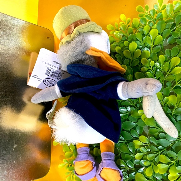 DISNEY SCROOGE DONALD DUCK GOOFY MICKEY MOUSE NWT VTG 90s BEAN BAG PLUSH (3) - Picture 10 of 16